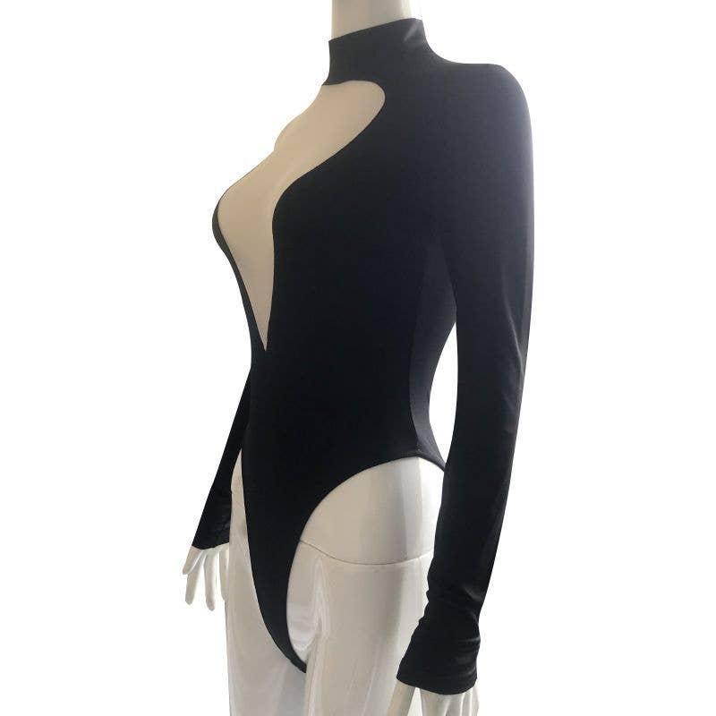 Eclipse Long-Sleeve Deep V Teddy