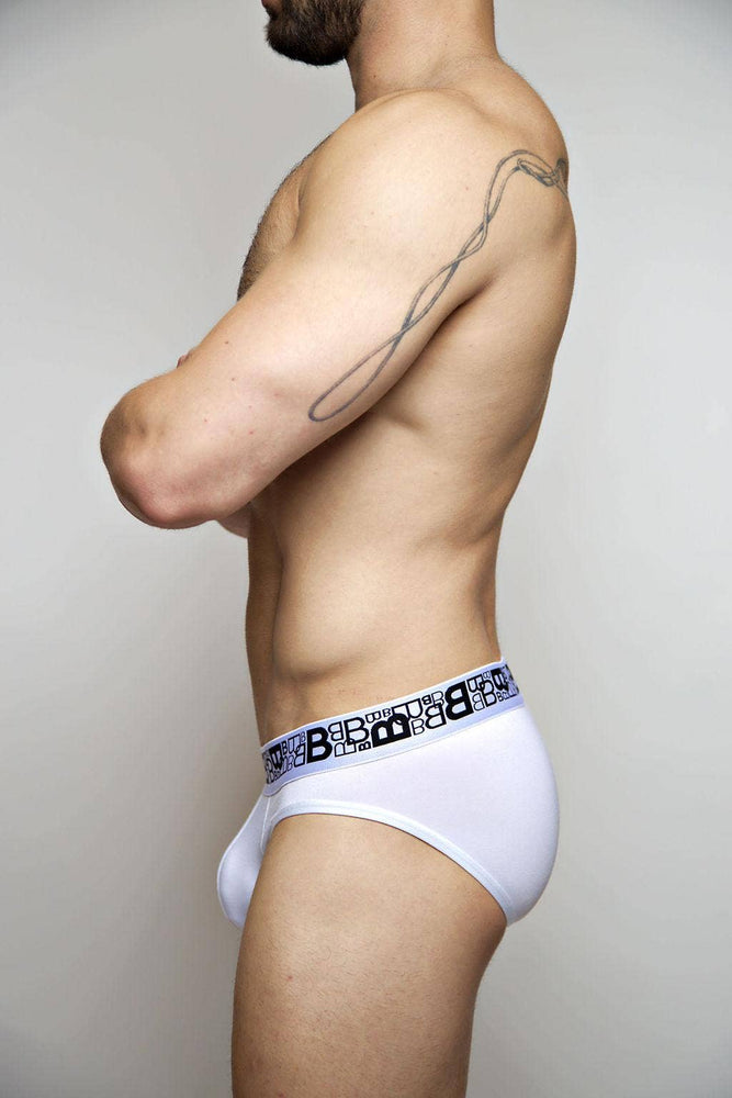 
                  
                    B Logo Classic Brief: XX-Large / White
                  
                