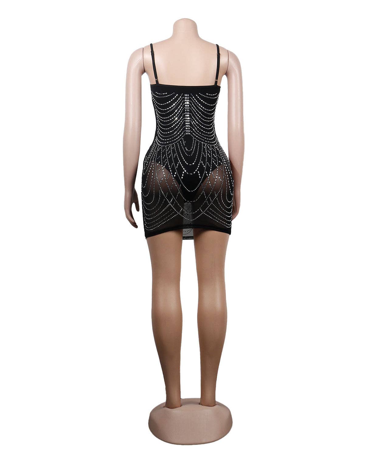 
                  
                    Sparkling Rhinestone Tassel Dress: Seductive Elegance for Alluring Nights: Apricot / 3XL
                  
                