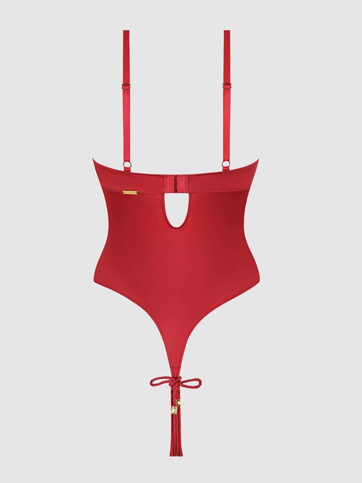 
                  
                    IRYNA SILKY MICRO & ROPE CROTCHLESS BODYSUIT: CRIMSON RED
                  
                