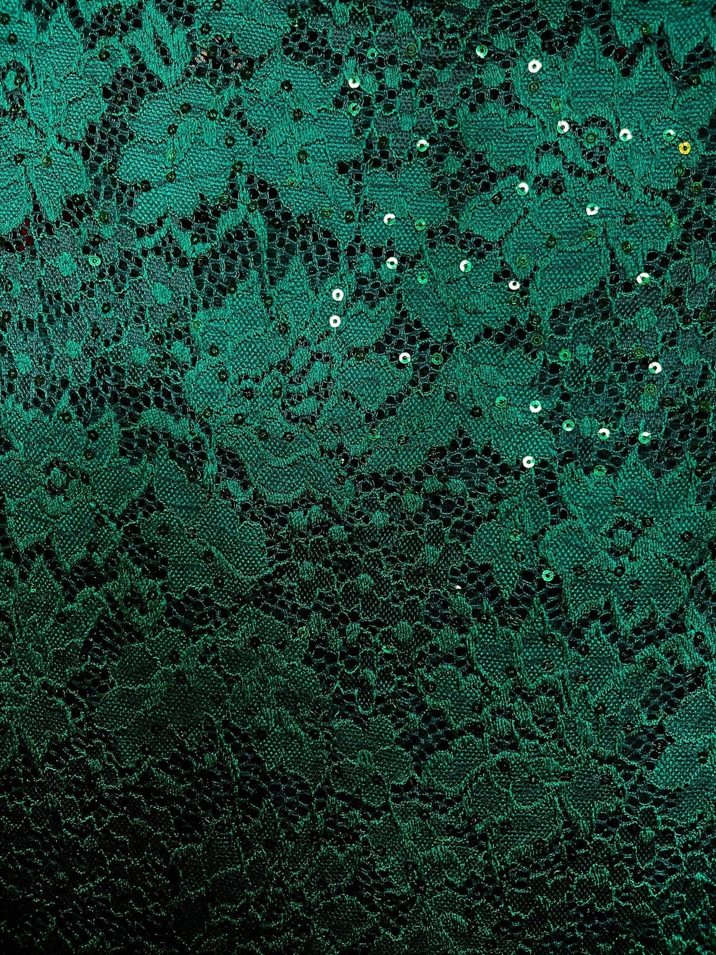 
                  
                    Lace Emerald Maxi Dress with Sequins
                  
                
