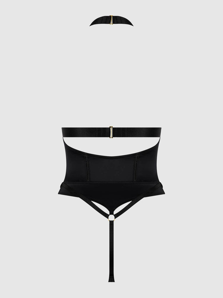 
                  
                    DEVON MICRO STRAPPY HARNESS BODYSUIT: Black
                  
                