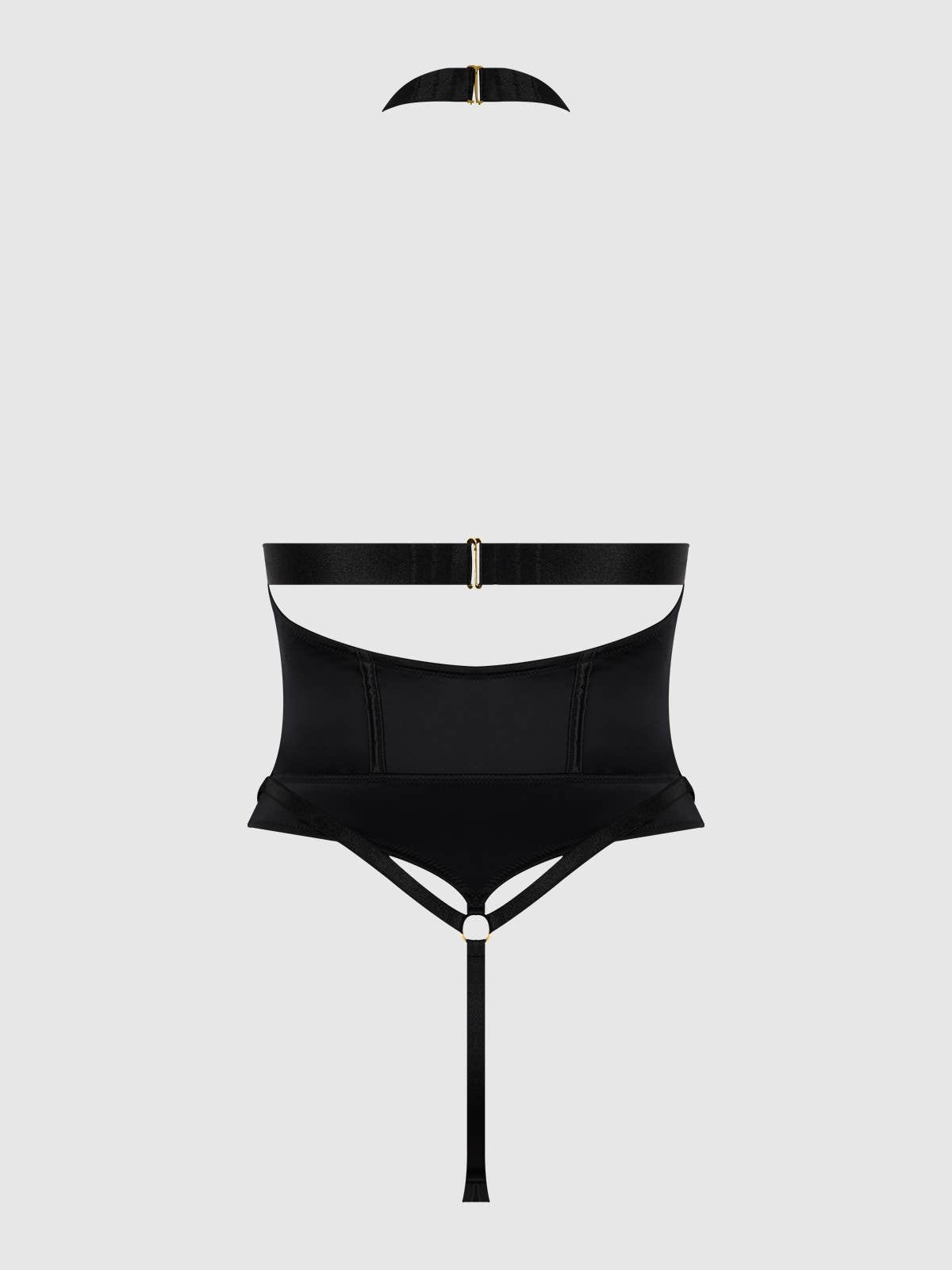 
                  
                    DEVON MICRO STRAPPY HARNESS BODYSUIT: Black
                  
                