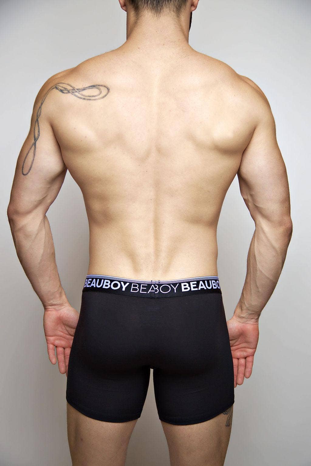 
                  
                    Beauboy Logo Joxer Brief: Black
                  
                