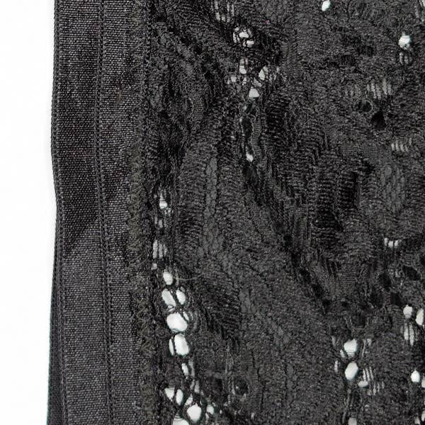 
                  
                    Triangle Cut out Bralette: Lace Black Floral
                  
                