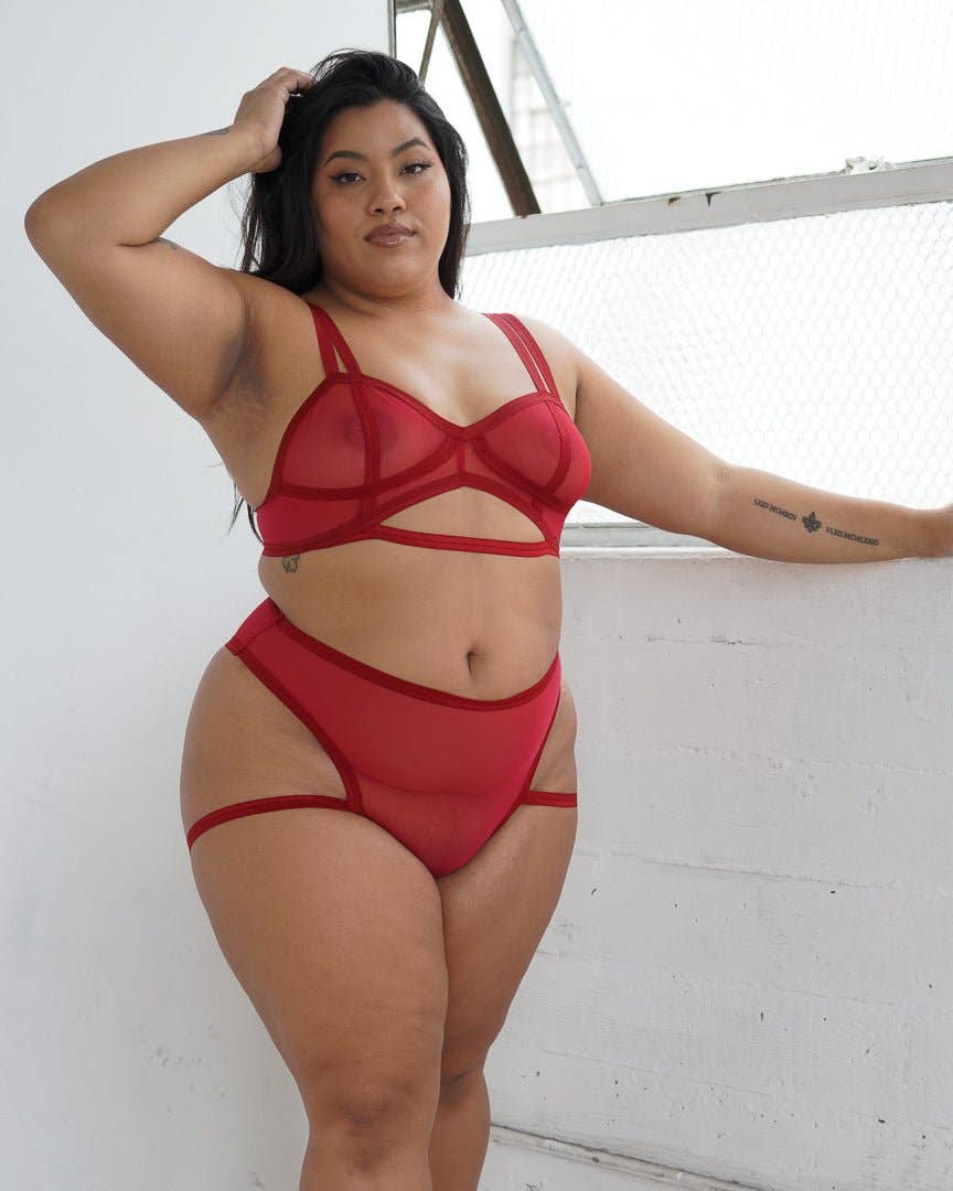 
                  
                    Mesh Livi Thong: Red Hot
                  
                