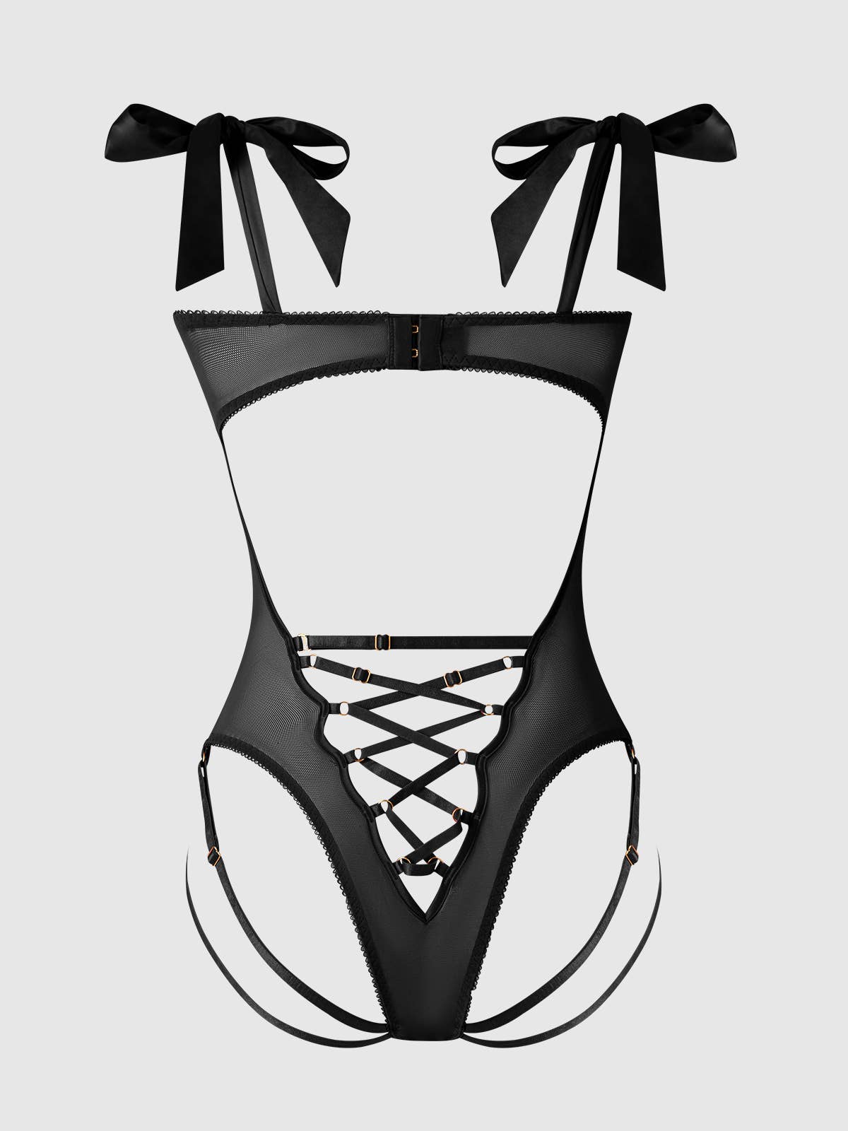 
                  
                    EMBROIDERED LACE TEDDY: CRIMSON RED
                  
                