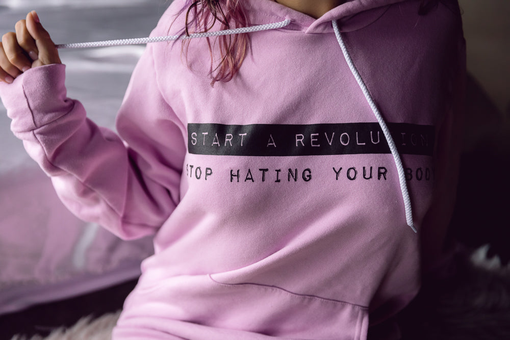Start A Revolution Pink Hoodie