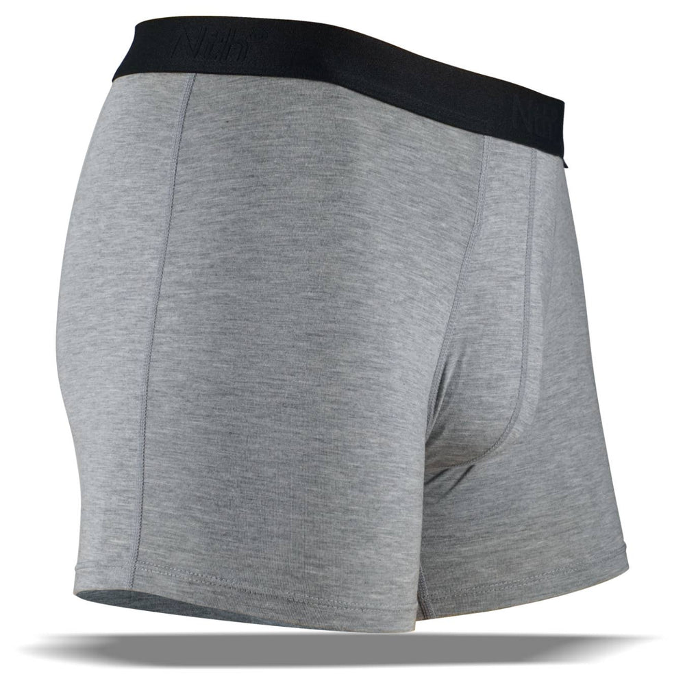 Cotton Modern Fit Boxer Brief Light Heather
